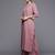 Women Solid Yoke Design Kurta with Trousers & Dupatta
