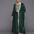 Women Geometric Embroidered Kurta with Trousers & Dupatta