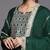 Women Geometric Embroidered Kurta with Trousers & Dupatta