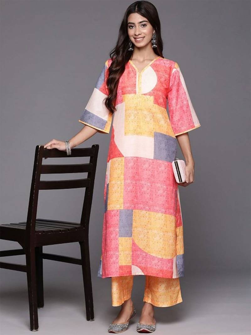 Women Floral Printed Kurta with Palazzo