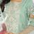 Women Floral Embroidered Cotton Straight Kurta with Trousers & Dupatta