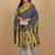 Women Floral Embroidered Regular Kurta with Trousers & With Dupatta