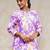 Women Floral Printed Regular Kurti with Trousers