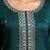 Floral Embroidered Zari Cotton Silk Straight Kurta With Trousers & Dupatta