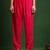 Floral Embroidered Thread Work Notch Neck A-Line Kurta With Trousers And Dupatta