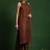 Women Regular Thread Work Kurta with Trousers