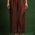 Women Regular Thread Work Kurta with Trousers