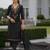Floral Embroidered Thread Work Straight Kurta With Dhoti Pants & Dupatta