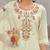 Floral Embroidered Key Hole Neck Kurta With Salwar & Dupatta