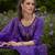 Floral Embroidered Round Neck Straight Kurta With Dhoti & Dupatta