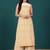 Women Floral Printed Regular Thread Work Kurta with Palazzos