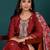 Women Floral Embroidered Regular Kurta with Trousers & With Dupatta