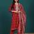 Women Floral Embroidered Regular Kurta with Trousers & With Dupatta