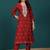 Women Floral Embroidered Regular Kurta with Trousers & With Dupatta