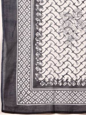 Women Ethnic Motifs Printed Regular Pure Cotton Kurta with Trousers & With Dupatta 7