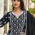Floral Embroidered Notch Neck Pure Cotton Kurta With Trousers & Dupatta