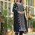 Floral Embroidered Notch Neck Pure Cotton Kurta With Trousers & Dupatta
