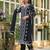 Floral Embroidered Notch Neck Pure Cotton Kurta With Trousers & Dupatta