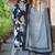 Floral Printed V-Neck Pure Cotton Kurta with Trousers & Dupatta