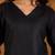 V-Neck Straight Kurta With Trousers And Dupatta