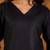 V-Neck Straight Kurta With Trousers And Dupatta