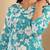 Floral Printed V-Neck Straight Kurta With Trousers And Dupatta
