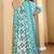 Floral Printed V-Neck Straight Kurta With Trousers And Dupatta