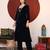 Gotta Patti V-Neck Velvet Straight Kurta With Trousers