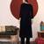 Gotta Patti V-Neck Velvet Straight Kurta With Trousers