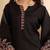 Floral Embroidered Thread Work Notch Neck Straight Kurta With Trousers & Dupatta