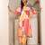 Geometric Printed Notch Neck Straight Kurta With Trouser
