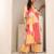 Geometric Printed Notch Neck Straight Kurta With Trouser