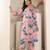 Floral Printed Bell Sleeves Straight Kurta With Trouser