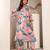 Floral Printed Bell Sleeves Straight Kurta With Trouser