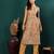 Floral Printed V-Neck Empire Straight Kurta With Trouser