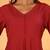 Maroon V-Neck Long Sleeves Anarkali Kurta With Palazzo & Dupatta