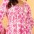 Floral Printed V Neck Pure Cotton A Line Kurta With Palazzos And Dupatta