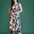 Floral Printed Panelled Pure Cotton Kurta with Trousers