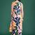 Floral Printed Panelled Pure Cotton Kurta with Trousers