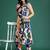 Floral Printed Panelled Pure Cotton Kurta with Trousers