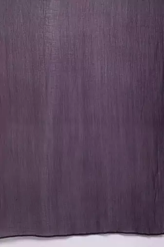 Violet Ombre Dyed Printed Chanderi Silk Anarkali Kurta With Trousers & Dupatta