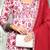 Women Printed Pleated Thread Work Pure Cotton Kurta with Palazzos & With Dupatta