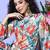 Women Floral Printed Regular Kurta with Trousers