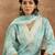 Women Floral Embroidered Pure Cotton Kurta with Trousers & Dupatta