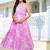 Women Floral Printed Empire Pure Cotton Kurta with Trousers