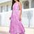 Women Floral Printed Empire Pure Cotton Kurta with Trousers