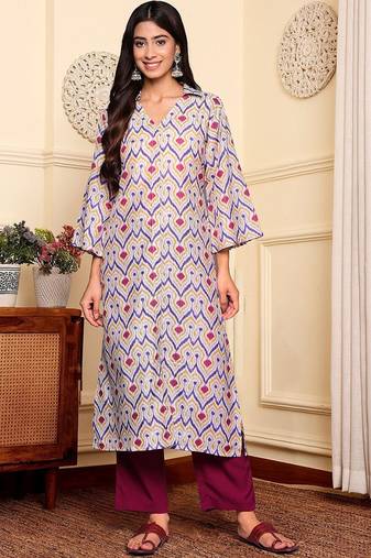 Women Regular Kurta with Trousers