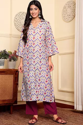 Women Regular Kurta with Trousers