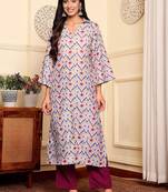 Women Regular Kurta with Trousers