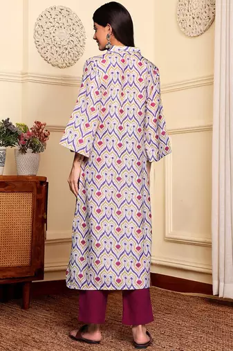 Women Regular Kurta with Trousers